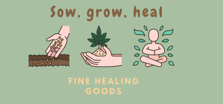 Fine Healing Goods header